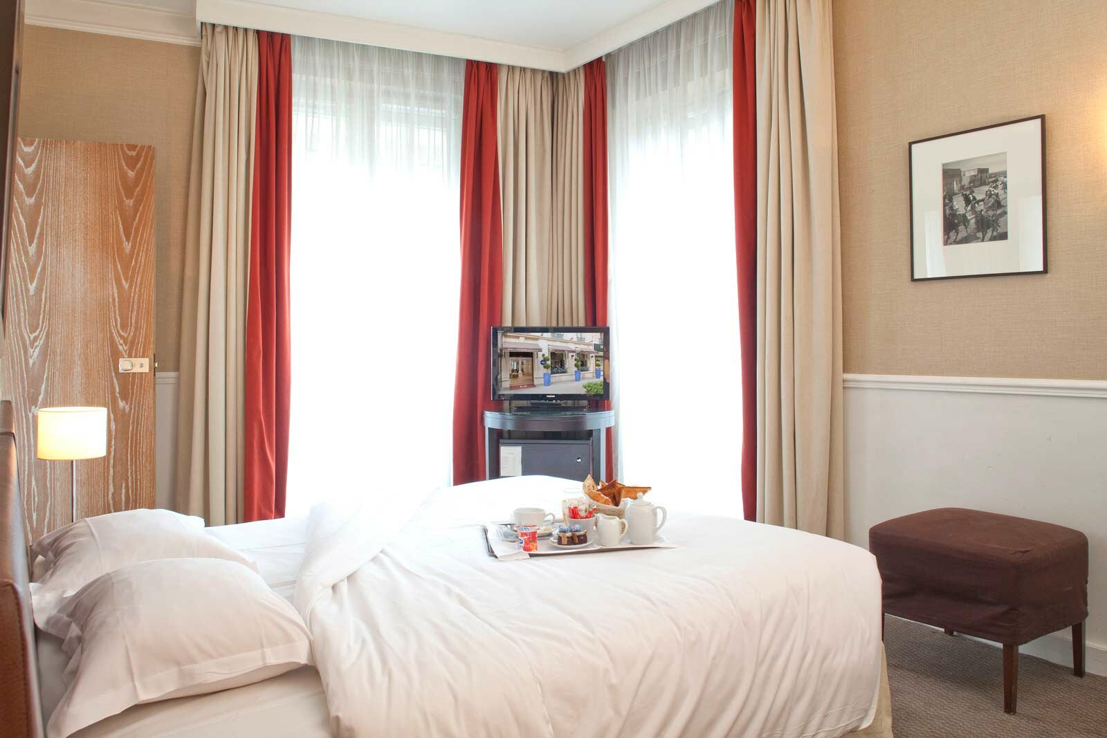 chambre paris hotel residence imperiale - accueil